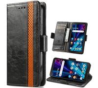 BaiFu RFID Blocking Wallet Case for Motorola Moto G77 5G Business Style Flip Folio Cover, Magnetic Pocket for Motorola Moto G77 5G-02