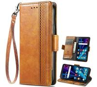 BaiFu RFID Blocking Wallet Case for Nokia HMD Pulse Business Style Flip Folio Cover, Magnetic Pocket for Nokia HMD Pulse-12