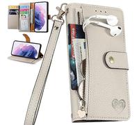BaiFu RFID Blocking Wallet Case for Nothing Phone 4A Pro, Zipper Pocket and Card Slot Magnetic Cover for Nothing Phone 4A Pro-04