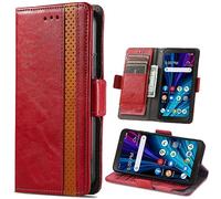 BaiFu RFID Blocking Wallet Case for TCL K70 5G Business Style Flip Folio Cover, Magnetic Pocket for TCL K70 5G-03