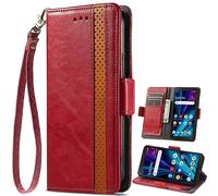 BaiFu RFID Blocking Wallet Case for TCL K70 5G Business Style Flip Folio Cover, Magnetic Pocket for TCL K70 5G-09