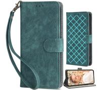 BaiFu RFID Wallet Case for Oppo A5i 4G,Magnetic Cover for Oppo A5i 4G-Green