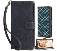 BaiFu RFID Wallet Case for ZTE Blade A75 Pro 5G,Magnetic Cover for ZTE Blade A75 Pro 5G-Black