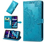 BaiFu Wallet Cover for Nothing Phone3, Kickstand, Card Slot, Mandala Flowers Phone Cases Compatible with Nothing Phone3-04
