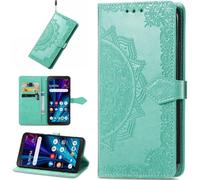 BaiFu Wallet Cover for Nothing Phone3, Kickstand, Card Slot, Mandala Flowers Phone Cases Compatible with Nothing Phone3-06