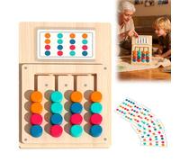 BAIFULAI Games for Dementia, Simple Wooden Alzheimer's for the Elderly, Colour Memory Games with 12 Cards, Seniors Employment, Dementia Activities for Adults Dementia Patients