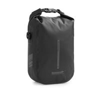 BAIGIO Waterproof Bike Front Fork Bag 4-6L Bike Rear Rack Pannier Bicycle Quick Release Dry Storage Bag for E-Scooter Cycling Touring Travel, Black with Shoulder Strap