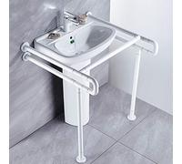BAIHAO Bathroom Grab Bars Bathroom Wash Basin Barrier-Free Handrail Bathroom Basin Safety Handrail Non-Slip Elderly Handicapped Washbasin Handrail