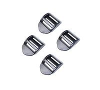 Baikeen Ladder Lock Slider 20mm,25mm,32mm,38mm,50mm Plastic Ladderlock Slider Buckle Ladder Sliders Adjustable Lock Ladder Adjuster for Backpack,Webbing,Straps,Bags (38mm - 4pieces)
