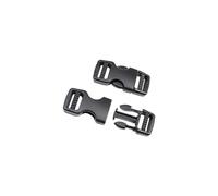 Baikeen Plastic Side Release Buckle 15mm Snap Clips Bicycle Bike Helmet Strap clips Replacement Buckles for Strap(15mm,2Sets)