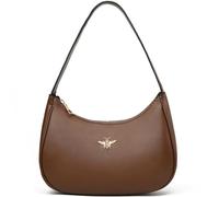 BAIKELI Crescent Shoulder Bags for Women Small Shoulder Purse Handbag Retro Classic Clutch Hobo Tote Bag Underarm Purse, G Coffee, S