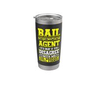 Bail Enforcement Agent BEA Fugitive Recovery Agent Stainless Steel Insulated Tumbler