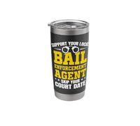 Bail Enforcement Agent BEA Fugitive Recovery Agent Stainless Steel Insulated Tumbler