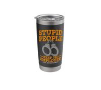 Bail Enforcement Agent BEA Fugitive Recovery Agent Stainless Steel Insulated Tumbler