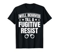 Bail Enforcement Agent BEA Fugitive Recovery Agent Value Graphic T-Shirt