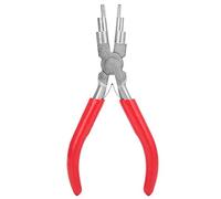 Bail Making Pliers 6 in 1 Jewelry Tool | High Carbon Steel Wire Looping & Forming Pliers for Jewelry Making/Crafts/DIY | 6 Step Round Mouth Design with Spring Handle, 155mm