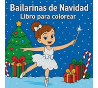 Bailarinas de Navidad - Libro para colorear
