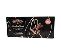 Baile y Chocolate Twists Light & Crispy Irish Cream Ganache Filled Wafers 100g box Christmas festive treats for kids and adults (Pack of 1)