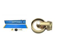 Bailey 5431 Universal Drain Rod Set in Carry Bag (3 Pieces) & 1740 UNI CLEARING Wheel
