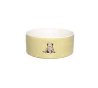 Bailey and Friends Dog Bowl Cockapoo Mustard