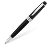 Bailey AT0452-7 Refillable Plastic Ballpoint Pen with Polished Chrome Appointments, Medium Point, includes Premium Gift Box and Black Cartridge, 1