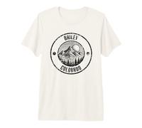 Bailey Colorado USA Retro Mountain Distressed Design Premium T-Shirt