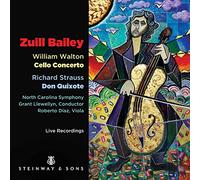 Bailey/Diaz/Llewellyn – William Walton: Cello Concerto, Richard Strauss: Don Quixote – Steinway