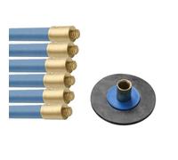 Bailey Drain Cleaning Set 6X Drain Rods Bai1600 4" Plunger Bai1751