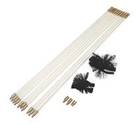 Bailey Flexible Nylon Pro Pack Drain / Chimney Sweep Rod Set 10m