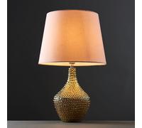 Bailey Gold Table Lamp ValueLights Gold One Size