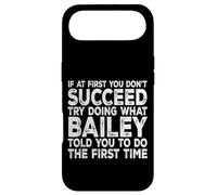 Bailey - If At First You Don't Succeed Try Doing What Case for iPhone Air