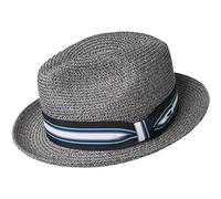 Bailey of Hollywood Salemo Pork Pie Hatof Men´s hat Summer (M (56-57 cm) - Grey)