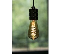 Bailey Spiraled LED Edison ST64 E27 3.2W Dimmable Gold - 145013