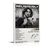 Bailey Zimmerman Religiously Anti Splash Art Posters Living Room And Bedroom Hanging Paintings Suitable for Multiple Scenarios No Need for Punching Easy to Install Suitable for Gifts And Personal UseF