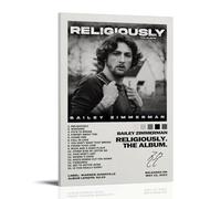 Bailey Zimmerman Religiously.The Album. Creative Waterproof Decorative Paintings Free of Framing Directly Pasted with Moisture-proof And Anti Fouling Materials Living Room Bedroom Hanging Paintings Ar
