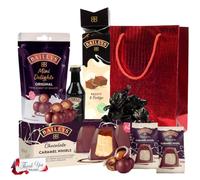 Baileys Gift Set - Baileys Chocolate Gift Hamper 400g - Baileyss Original irish cream Bailes Truffles New Bailes soft mallow & Sea Salt fudge | Christmas Gifts Birthday Hampers, Presents for women