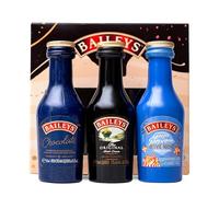 Baileys Gift Set - Original Irish Cream Liqueur, Chocolate, Toffee Popcorn x3 Alcohol Miniatures 5cl Bottles - Birthday Alcohol Gift Sets for Women, Men, Mum Gifts for Birthday, Christmas