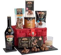 Baileys Hamper Gift Bonanza presented in a Rope Woven Basket | Go all out for the Baileys Lover in your life with a Full Sized Bottle and 5 Delicious Treats in a Red Rope Woven Basket