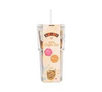 Baileys Iced Coffee Gift Set - Baileys Coffee x2 1.8 g, Branded Glass & Drinking Straw - Complete Kit for Indulgent Drinks - Perfect Secret Santa, Stocking Filler Gifts Him & Her, Birthday & Christmas