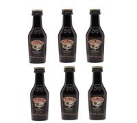 Baileys Original Irish Cream Liqueur 5cl Pack of 6 | Miniature Alcohol | All Occasion Gift