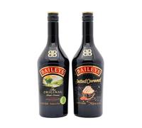 Baileys - Original & Salted Caramel Irish Cream Liqueur 70cl x 2 17% ABV Bundle