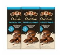 Baileys Salted Caramel Chocolate Bar - Pack of 3 x 90g