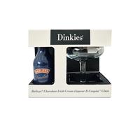 Baileys The Original Irish Cream Gift Set - 5cl Miniature 15.7% ABV with Mini Coupe Glass - Irish Cream Liqueur Gift by Blue Tree Gifts