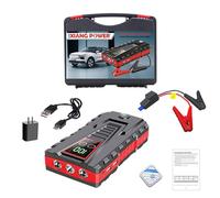 BAILEYU 99800mAh Portable Car Jump Starter Auto Battery Booster 12V Lithium Jump Charger Pack Box with Smart Safety Jumper Cables(Up to 6.0L Gas 4.0L Diesel Engine)