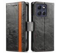 BAILI RFID Blocking Case for Motorola Moto G77, Wallet Shell, RFID Identity Theft Protection Cover for Motorola Moto G77-008