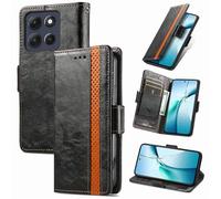 BAILI RFID Blocking Case for Motorola Moto G77, Wallet Shell, RFID Identity Theft Protection Cover for Motorola Moto G77-002