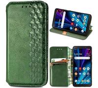 BAILI Wallet Case for Oukitel C2, Kickstand, Magnetic Closure, Card Slot, Plaid Cover for Oukitel C2-05
