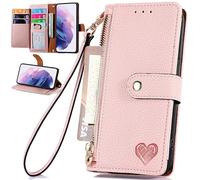 BAILI Zipper Pocket Case for TCL K70 5G, RFID Blocking Identity Theft Protection Wallet for TCL K70 5G-002