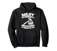 Bailiff Eviction Court - Enforcement Bailiff Pullover Hoodie