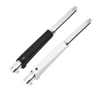 Bailinks Adjustable Jar Opener, 2-Pack Bottle Can Openers with Non-Slip Handle, Versatile Manual Lid Openers, Suitable for Weak Hands(Black and White)